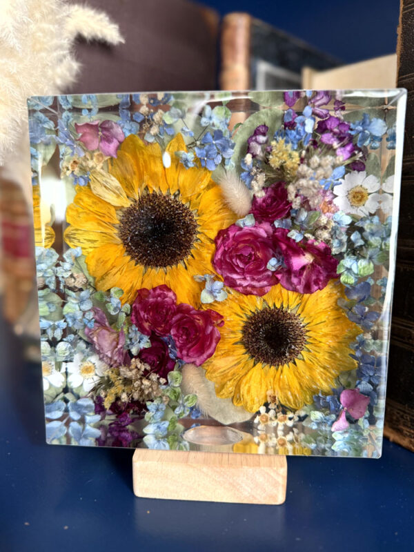 Lampada grande girasoli e vari fiori 2