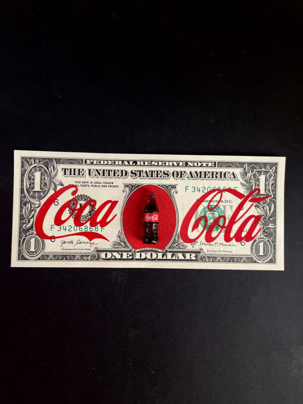 dollar art Lavinia Spagnuolo coca cola