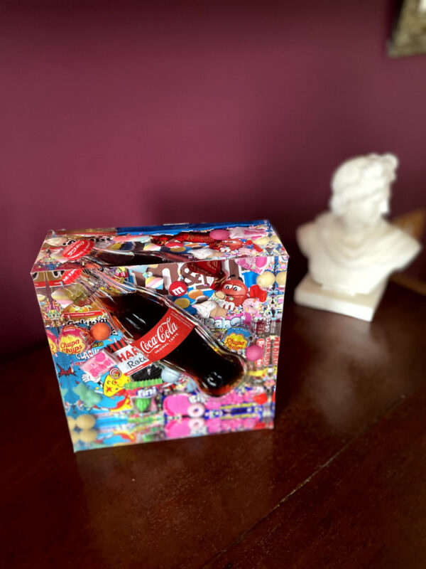 Scultura caramelle e cocacola 4