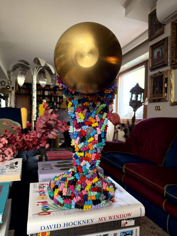 Scultura cascata di orsetti da ciotola bis 6