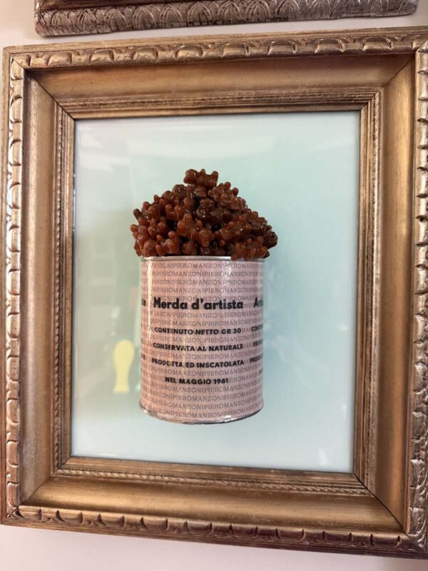 Merda d'artista Lavinia's opera contemporanea Piero Manzoni 2